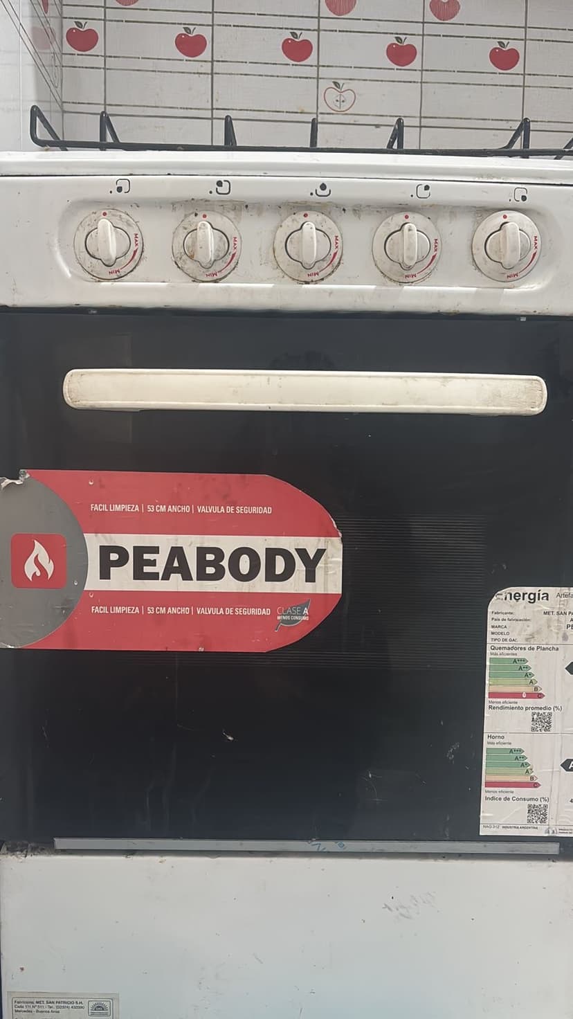 cocina multigas peabody